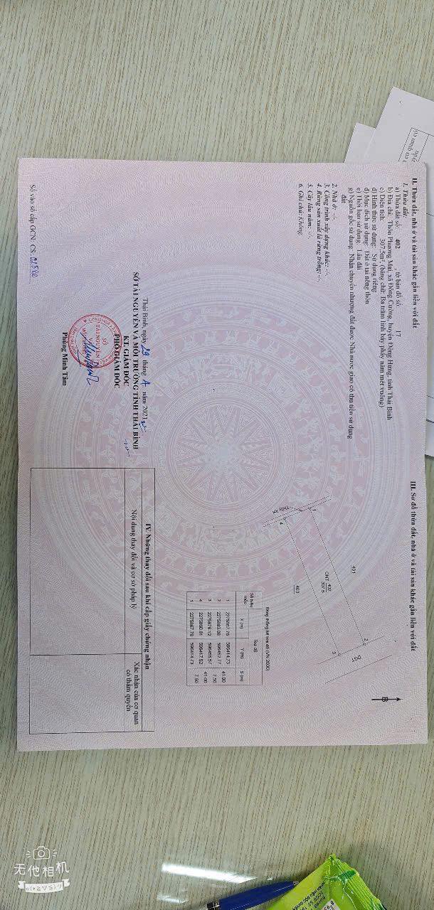 Đất thổ cư 307,5m² hướng Đông tại thôn Phương Mai, Đông Cường - Giá cực tốt!