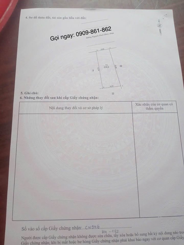 Bán nhà mặt tiền Nguyễn Huệ - Tân Xuân, 363m² giá 8.5 tỷ - Kinh doanh sầm uất!