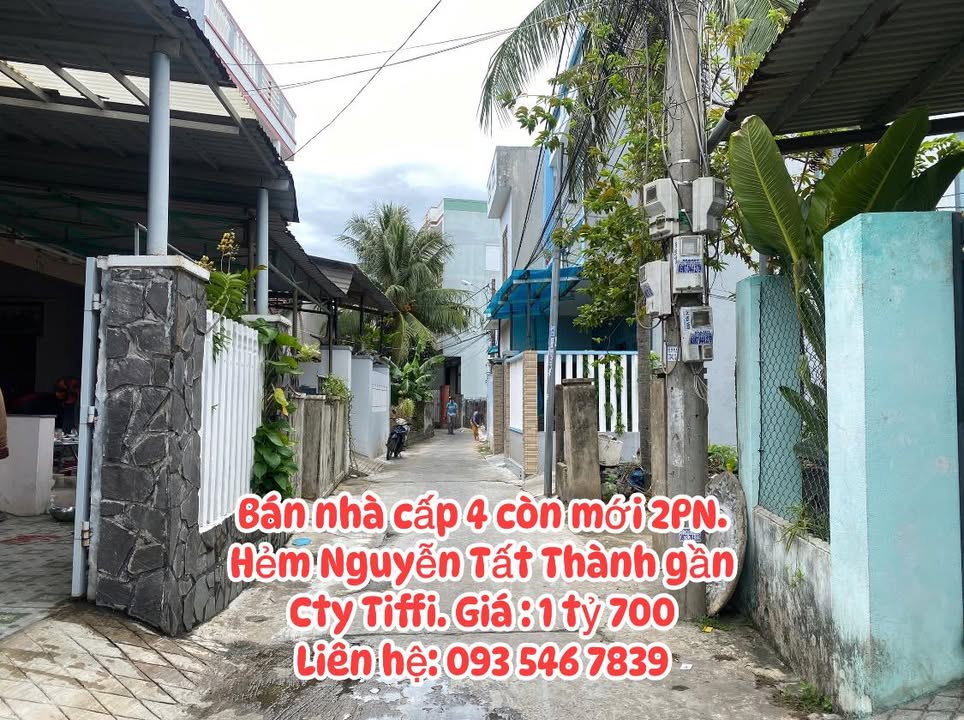 Nhà cấp 4 đường Nguyễn Tất Thành 85m² giá 1.7 tỷ - Dọn vào ở ngay!