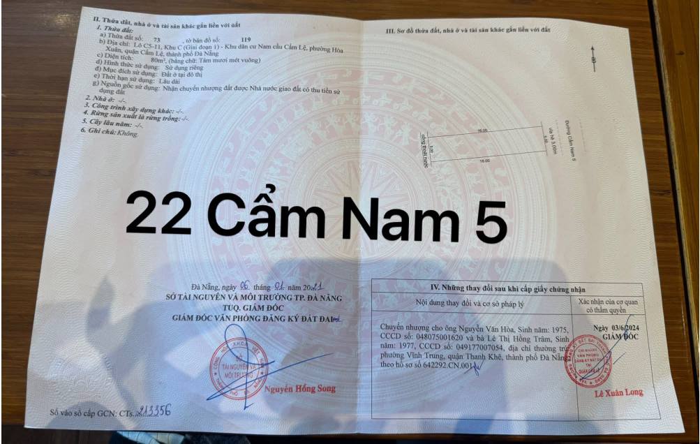 Đất nền Hòa Xuân Đà Nẵng 100m² giá 4.55 tỷ - Dòng tiền ổn định từ 4 phòng trọ
