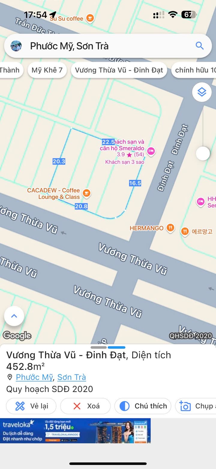 Cho thuê mặt bằng 2 mặt tiền Vương Thừa Vũ - Đinh Đạt 451m² giá 120 triệu - Cơ hội đầu tư tuyệt vời!