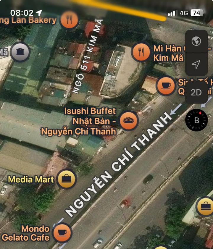 Cho thuê nhà mặt phố Nguyễn Chí Thanh 30m² - Vị trí vàng kinh doanh đỉnh cao!