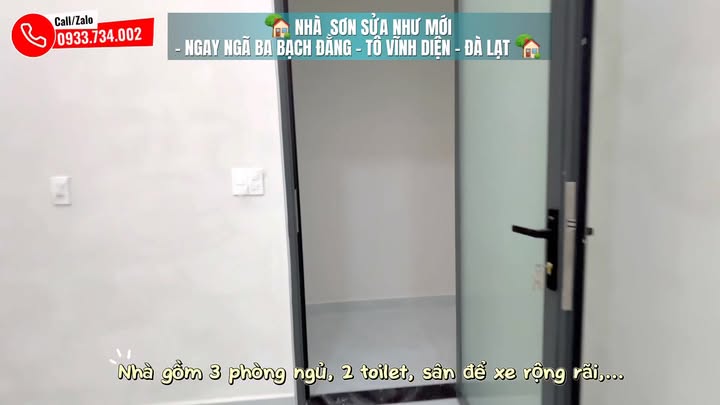 Nhà bán tại Đà Lạt 130m² giá 3.08 tỷ - Sổ đỏ chính chủ, sửa chữa như mới!