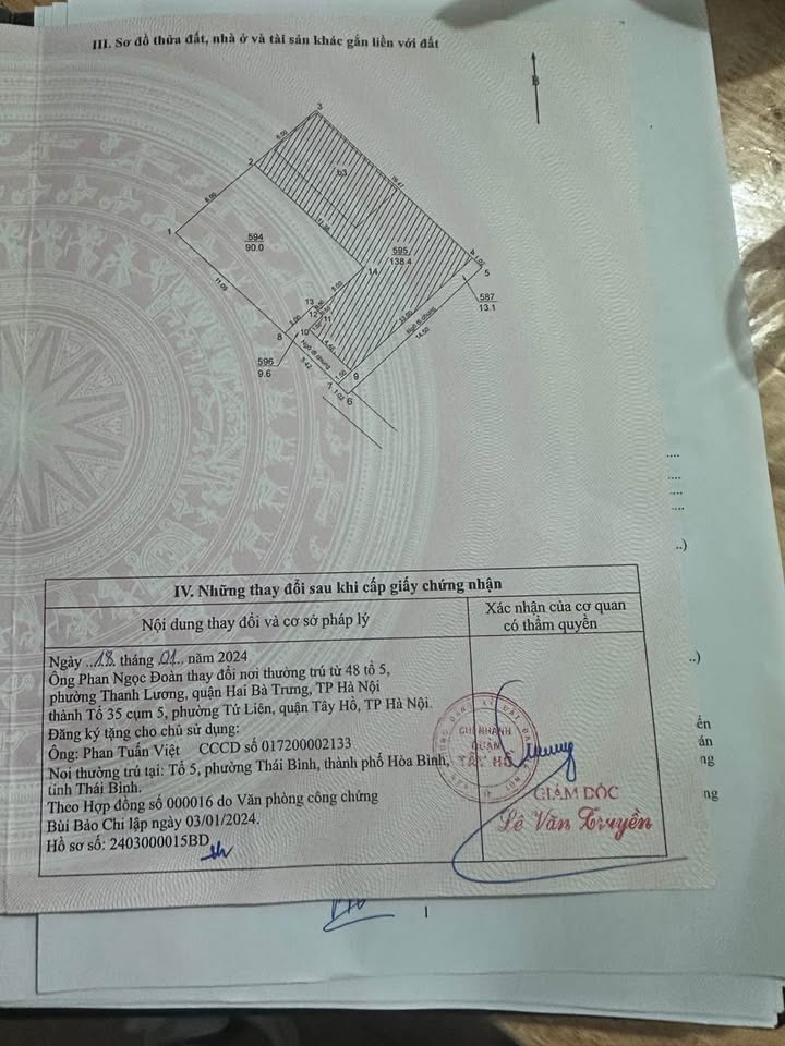 Bán đất Âu Cơ, Tây Hồ 90m² giá 23.5 tỷ - Mặt tiền rộng 8m, cơ hội đầu tư tuyệt vời!