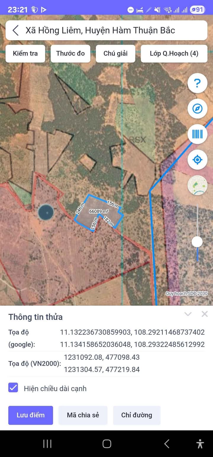 Đất nông nghiệp 6ha6 xã Hồng Liêm - Cơ hội đầu tư giá tốt chỉ 4.29 tỷ!