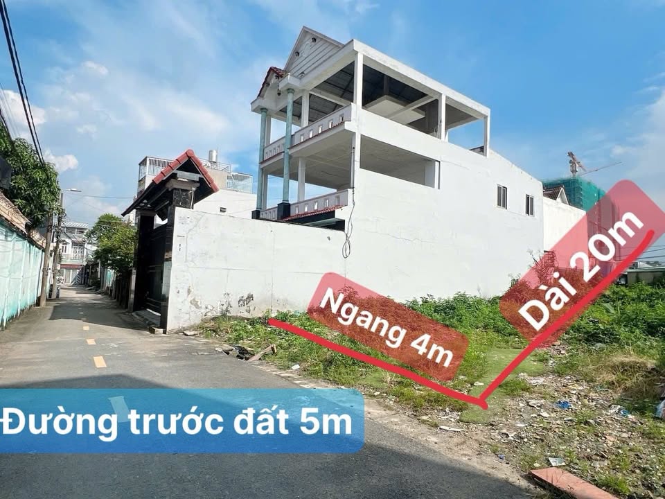Đất nền Trường Thạnh Thủ Đức 80m² giá 4.7 tỷ - Sổ hồng riêng, vị trí đắc địa!