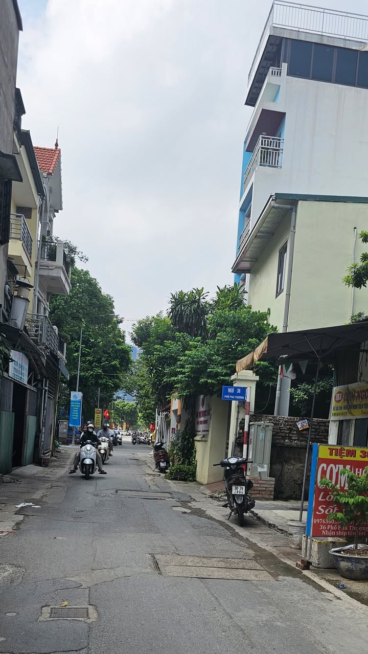 Đất kinh doanh Phú Thượng Tây Hồ 168m² giá 31.7 tỷ - Mặt tiền 11m, xe ô tô tránh