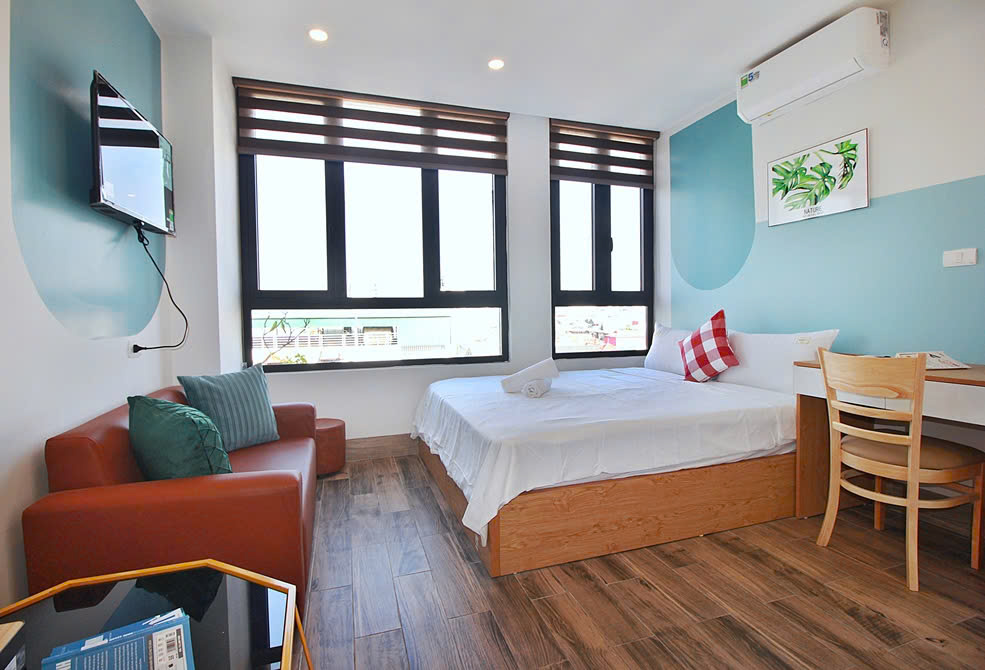 Căn hộ cho thuê Ngõ 173 Hoàng Hoa Thám 30m² giá từ 5.8 triệu - Nội thất full đồ sang trọng!