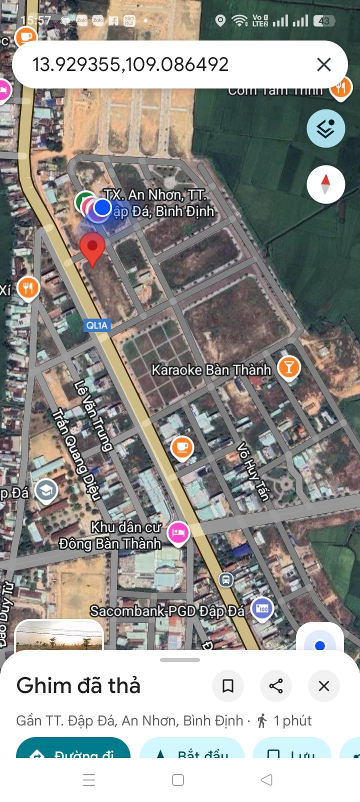 Đất nền An Nhơn 110m² giá 1.5 tỷ - Cơ hội đầu tư tuyệt vời!