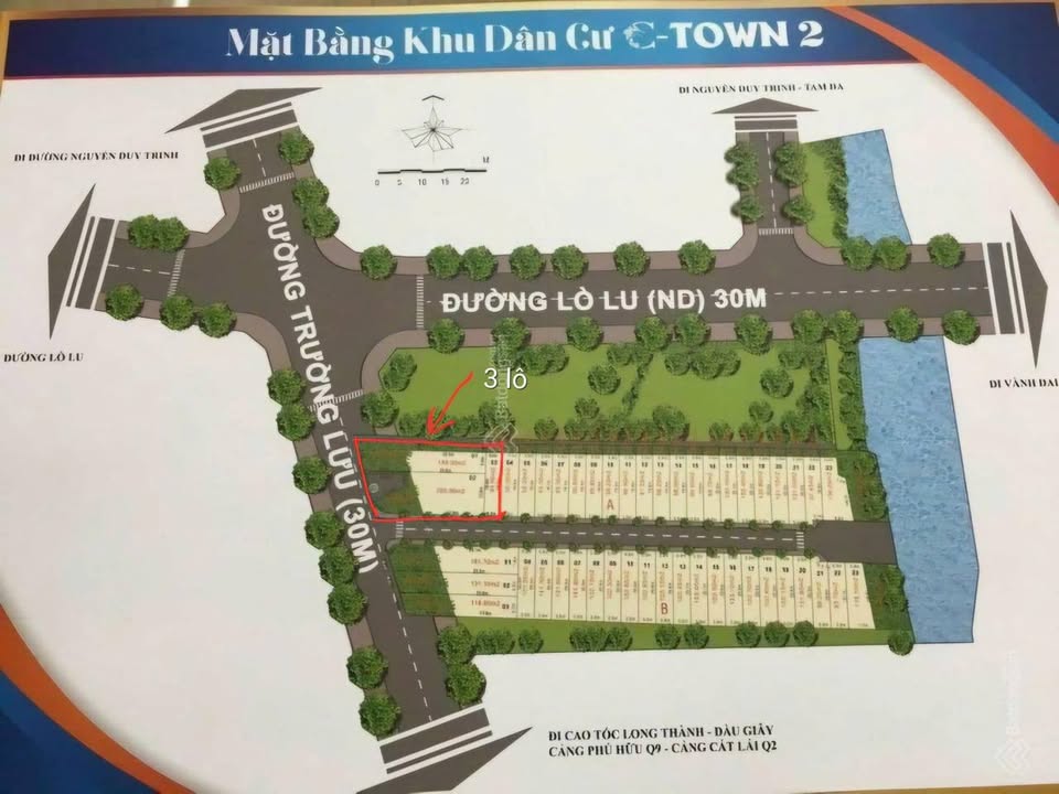 Đất mặt tiền Trường Lưu, Thủ Đức 688m² chỉ 36.288 tỷ - Sổ đỏ chính chủ!