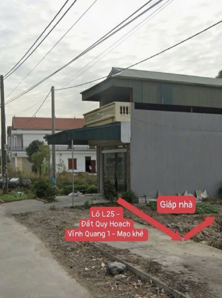 Đất Vĩnh Quang 1, Mạo Khê 82,5m² giá 1,55 tỷ - Vị trí vàng, kinh doanh siêu đẹp!