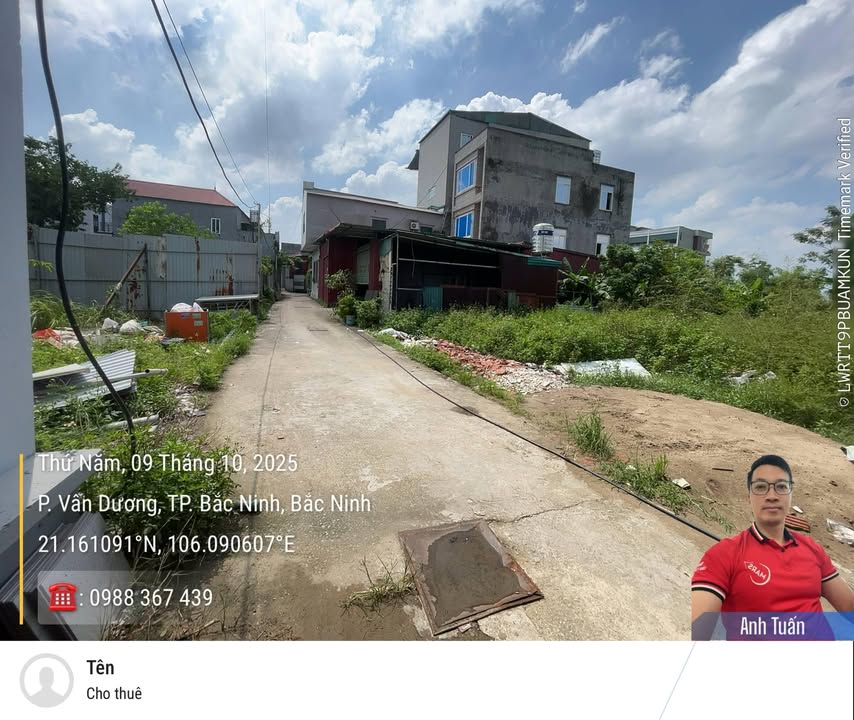 Đất khu Hải Vân, Phường Vân Dương, Bắc Ninh 97m² - Giao thông thuận tiện, giá 1.8 tỷ!