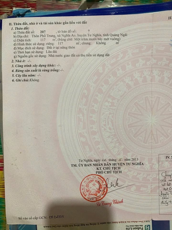 Lô đất biển Nghĩa An 117m² giá 700 triệu - Đầu tư sinh lời ngay!