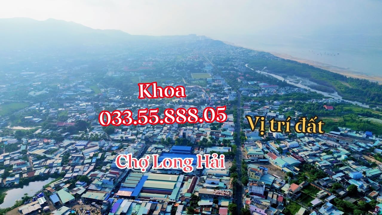 Đất nền Long Hải 94m² giá 1.52 tỷ - Đường xe hơi, xây dựng thoải mái!