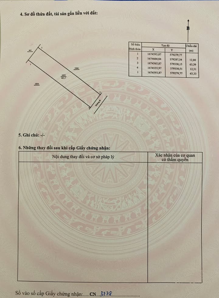 Đất vườn Nghĩa Kỳ Quảng Ngãi 800m² giá 1 tỷ - Hướng Đông tài lộc