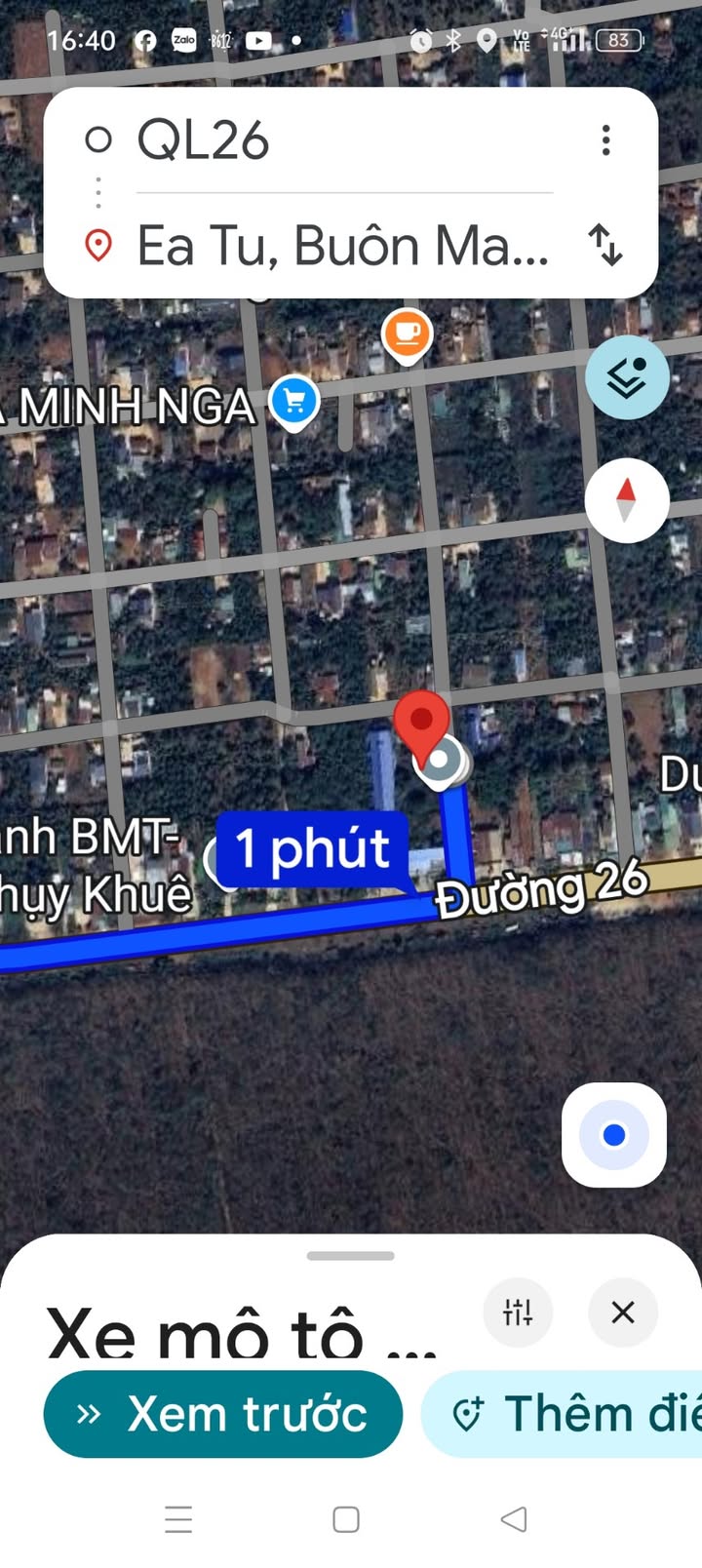 Đất nền chính chủ tại xã Ea Tu - 165m² chỉ 1.4 tỷ - Sổ đỏ riêng từng lô!