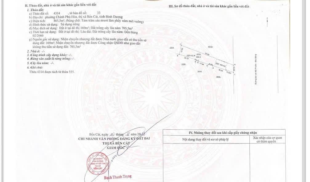 Đất nền 9.800m² mặt tiền đường Mỹ Phước Tân Vạn, Bến Cát - Giá chỉ 51.94 tỷ!