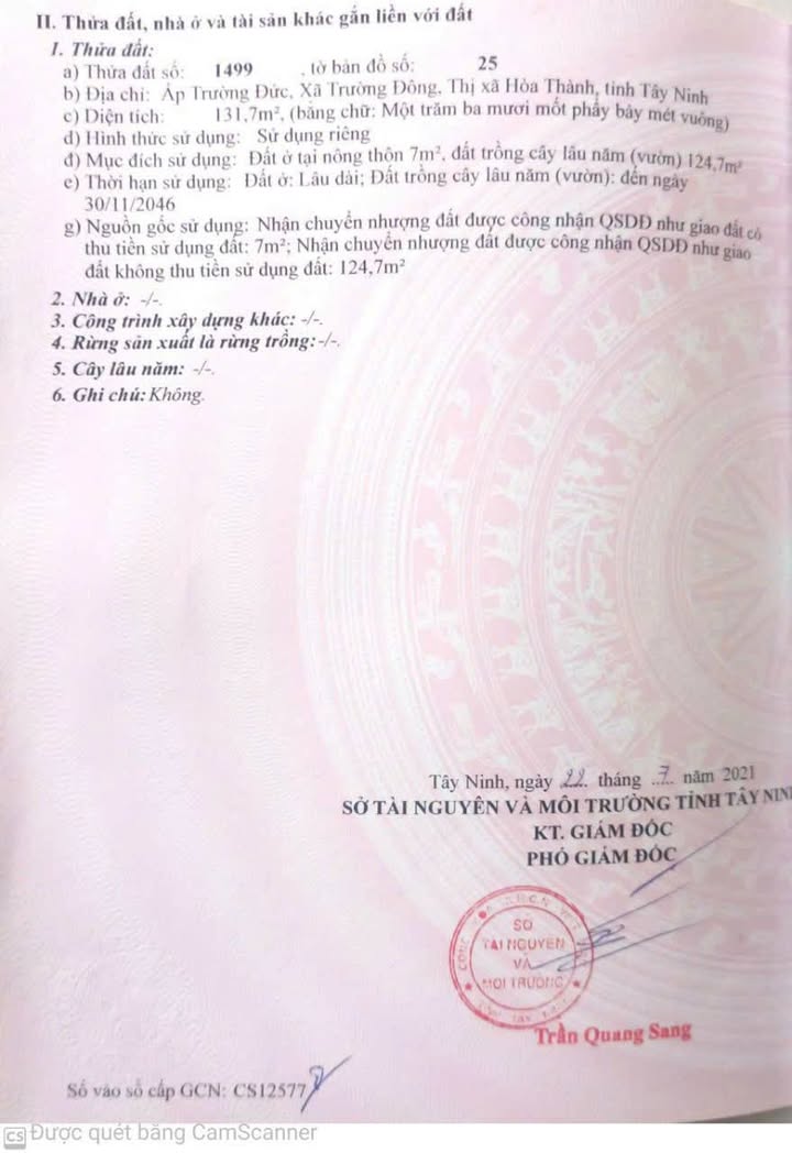 Đất nền phường Long Hoa, Tây Ninh 132m² giá 650 triệu - Cơ hội đầu tư hấp dẫn!