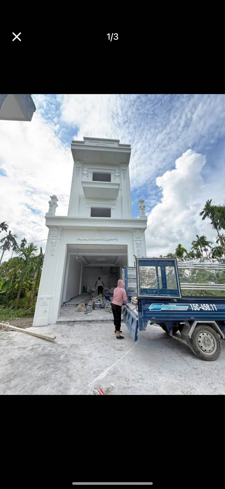 Nhà 3 tầng Kiều Trung, Hồng Thái, An Dương 61.9m² giá chỉ 2.25 tỷ - Ô tô vào tận cửa!