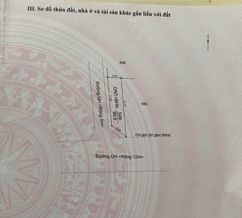 Đất thổ cư 110m² 2 mặt tiền đường tại Buôn Ma Thuột - Giá 1.4 tỷ - Sổ đỏ chính chủ!