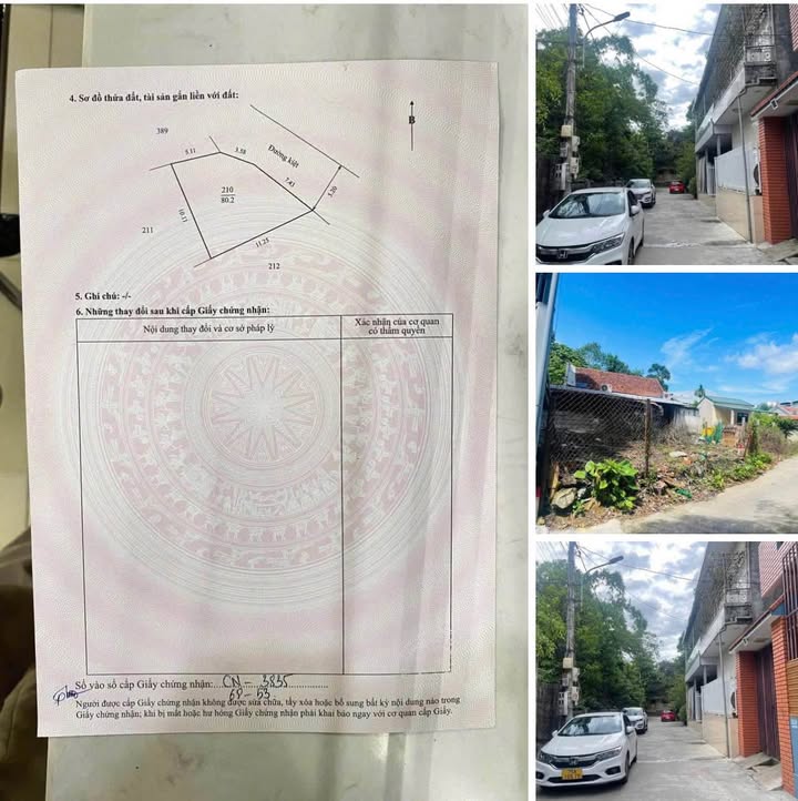 Đất nền Tam Thái, TP Huế 80m² giá 1.75 tỷ - Vị trí thông thoáng, đầu tư sinh lời!