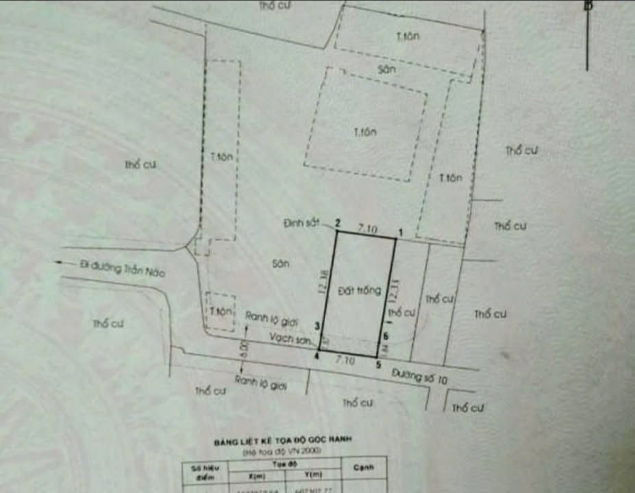 Đất nền hẻm ô tô thông đường Trần Não 101m² giá 17.5 tỷ - Cơ hội vàng cho nhà đầu tư!