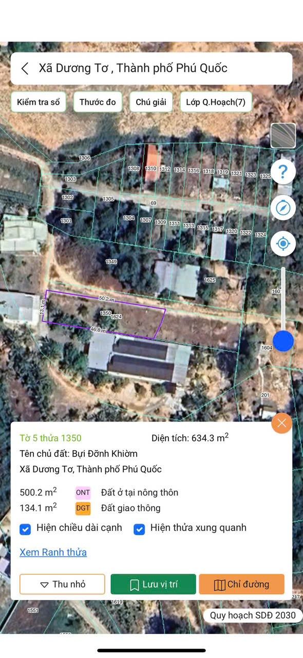 Đất nền Phú Quốc 1000m² giá 3.8 tỷ - Lô góc 2 mặt tiền, cơ hội đầu tư hiếm có!