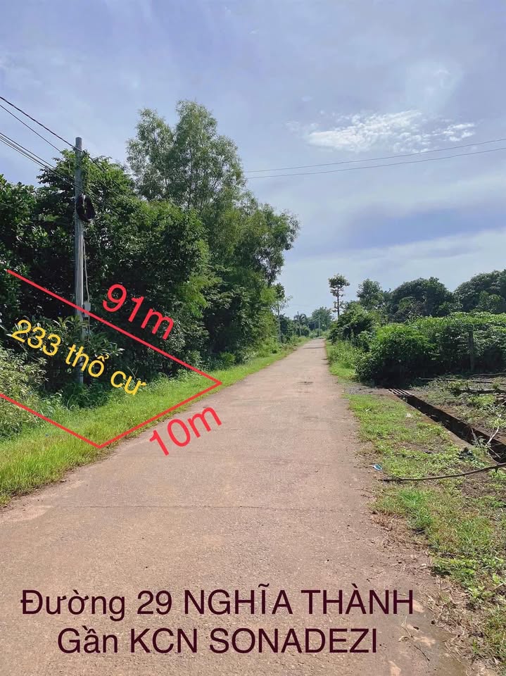 Đất thổ cư 910m² tại Nghĩa Thành, Châu Đức - Giá chỉ 3 tỷ!