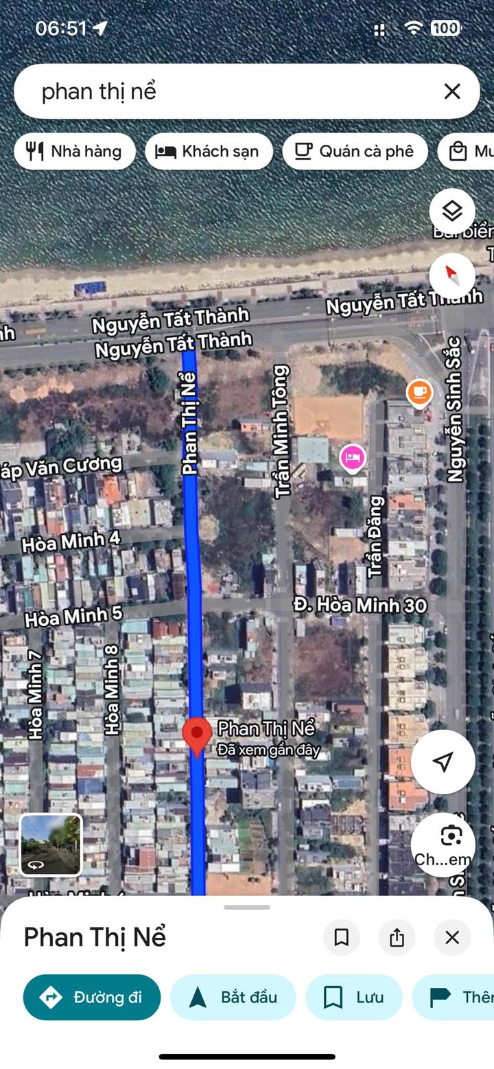 Đất mặt tiền Phan Thị Nể, Liên Chiểu 105m² giá 6 tỷ - Cơ hội đầu tư tuyệt vời!