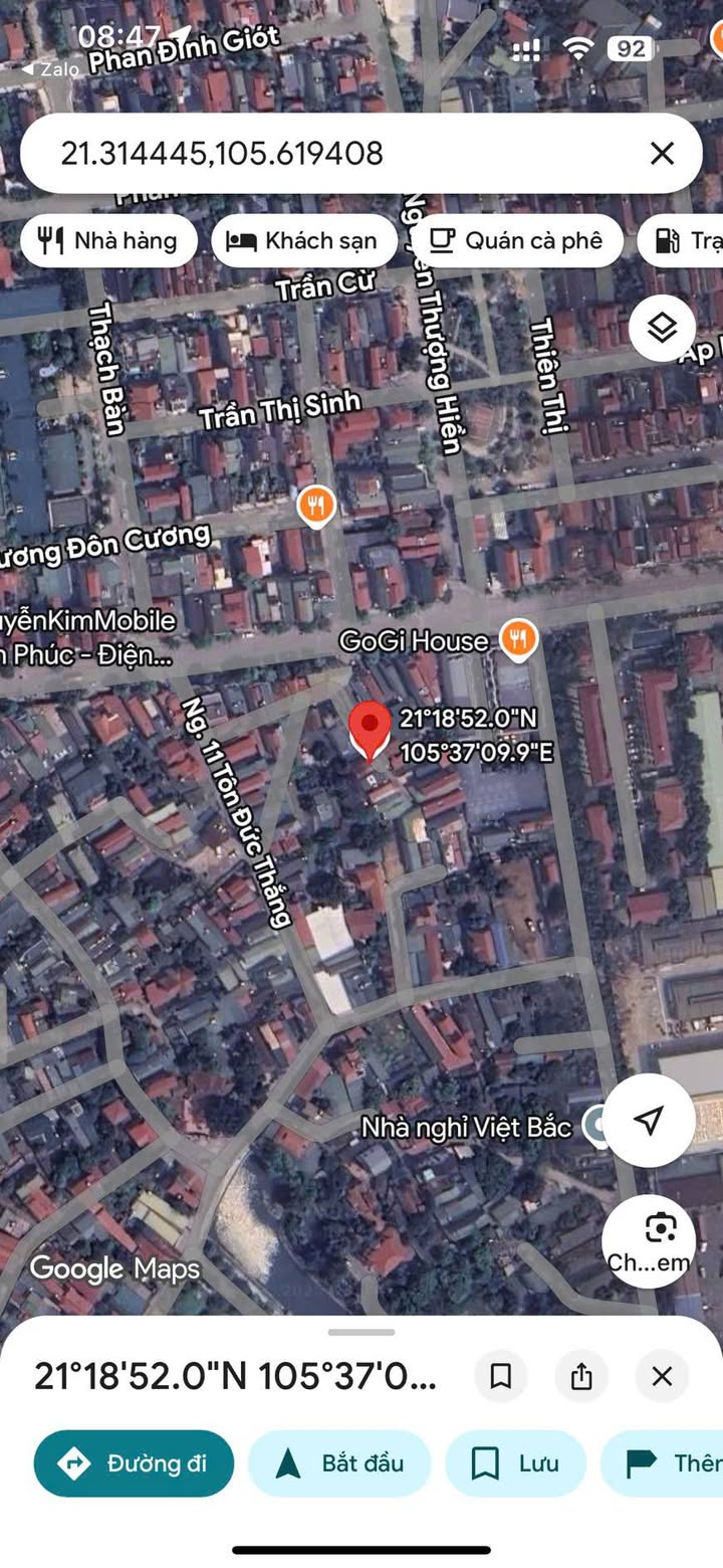 Đất nền TDP Thanh Giã, Khai Quang, Vĩnh Phúc 100m² giá 2.1 tỷ - Cơ hội đầu tư hấp dẫn!