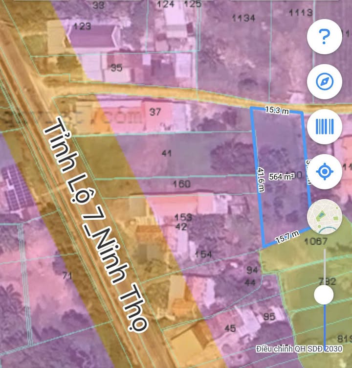 Đất nền Ninh Thọ Ninh Hòa 561m² giá 1.25 tỷ - Cơ hội đầu tư hiếm có!