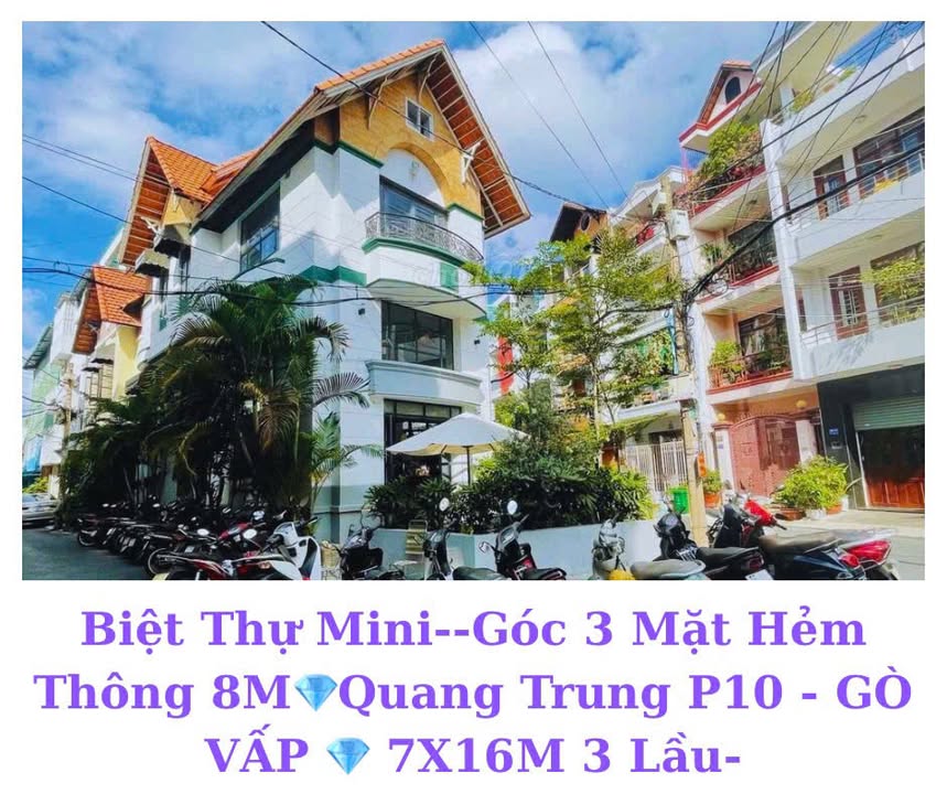 Cho thuê villa Tân cổ điển Gò Vấp 105m² giá 27.5 triệu - Kinh doanh lý tưởng!