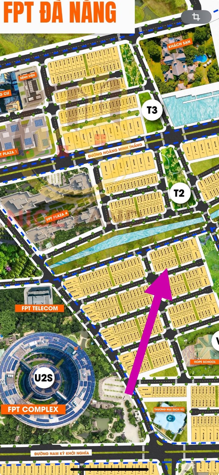 Đất nền dự án FPT City Đà Nẵng 102m² giá 5.9 tỷ - Cơ hội đầu tư hấp dẫn!