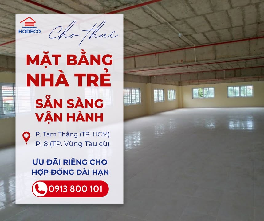 Cho thuê mặt bằng nhà trẻ tại Bình Giã Resident, Vũng Tàu 612m² - Cơ hội vàng cho mô hình kinh doanh mầm non!