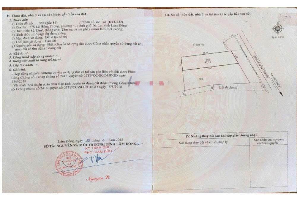 Nhà mặt tiền đường Lê Hồng Phong, Đà Lạt 82m² giá 10.5 tỷ - Đầu tư sinh lời ổn định!