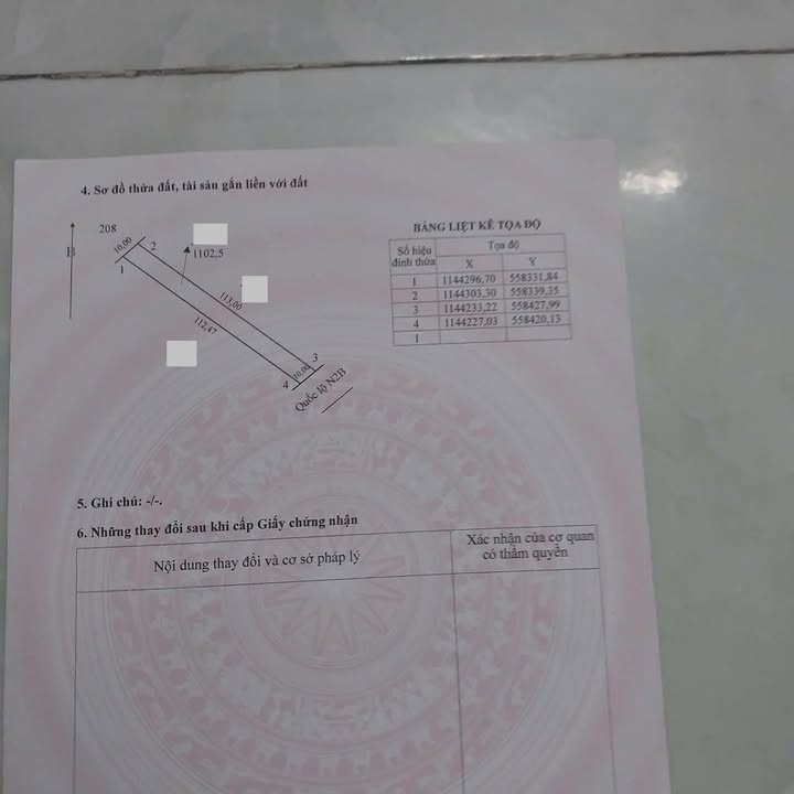 Đất nền 1102m² mặt tiền đường nhựa N2B - Giá chỉ 770 triệu!