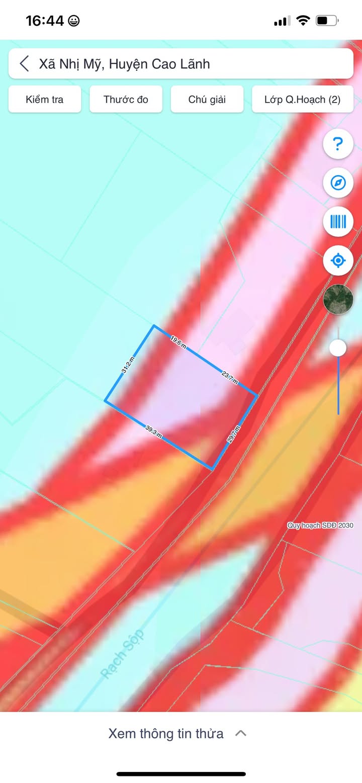 Đất nền Nhị Mỹ, Cao Lãnh 300m² giá 900 triệu - Đầu tư sinh lời lý tưởng!