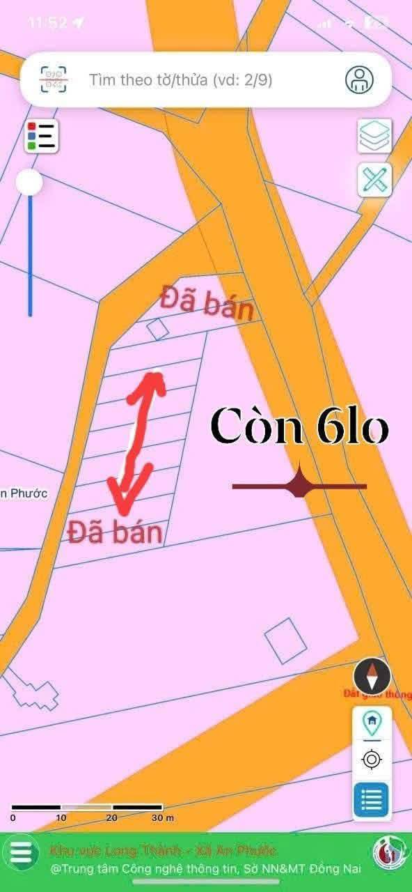 Đất sổ hồng riêng 100m² An Phước, Long Thành chỉ 1.1 tỷ - Đầu tư sinh lời nhanh!