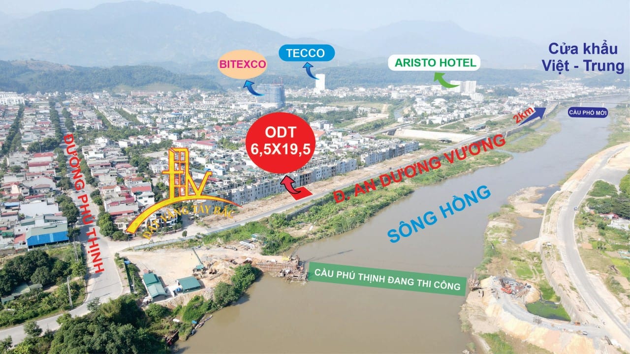 Đất nền An Dương Vương Lào Cai 126.75m² giá 5 tỷ - Vị trí kinh doanh lý tưởng!