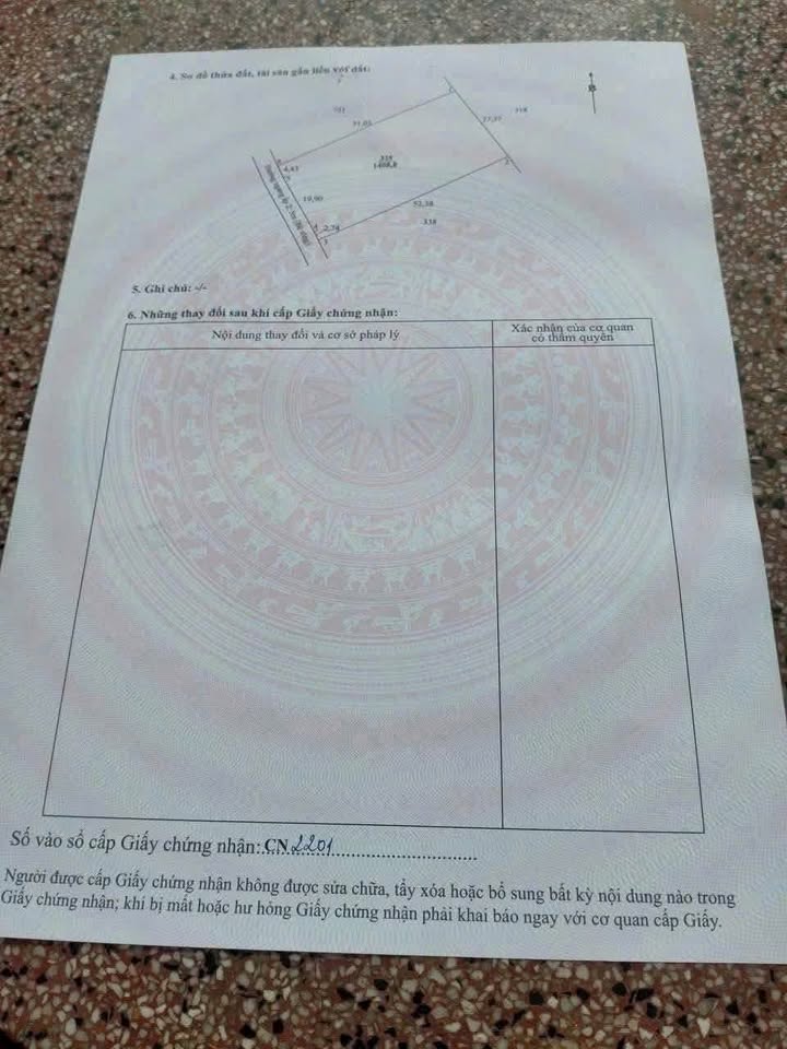 Đất thổ cư Gò Công 1408m² giá 1.85 tỷ - Chính chủ cần bán gấp!