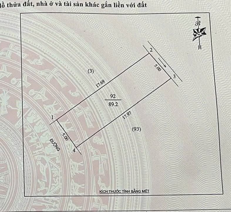 Đất nền Vinh Phú 89m² giá 3.x tỷ - Vị trí trung tâm, thuận tiện đi lại!