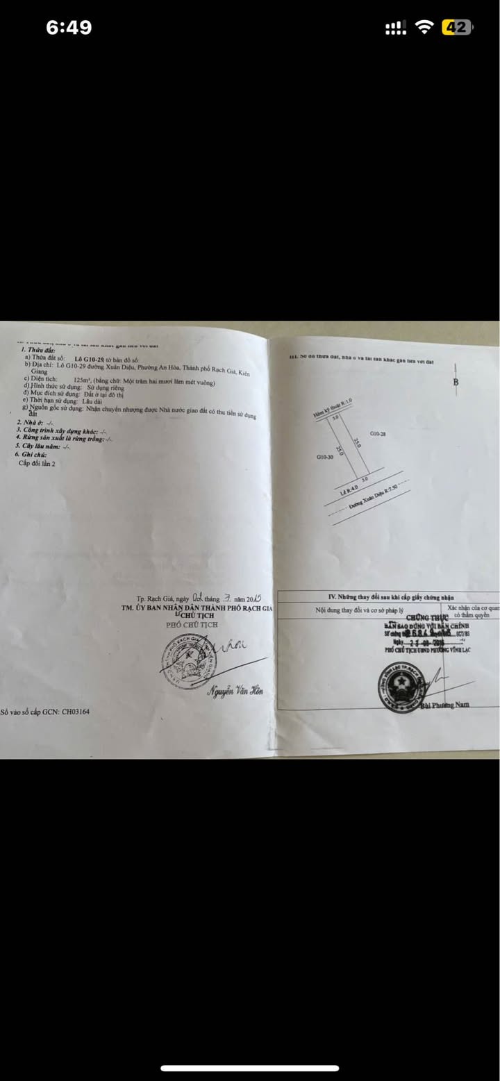 Đất nền đường Xuân Diệu Rạch Giá 375m² giá 9 tỷ - Tiềm năng đầu tư lớn!