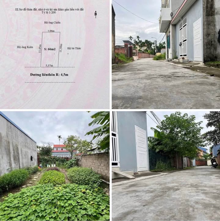 Bán lô đất phong thủy tại Thiên Hương, Thủy Nguyên - 66m² chỉ 1.5 tỷ!