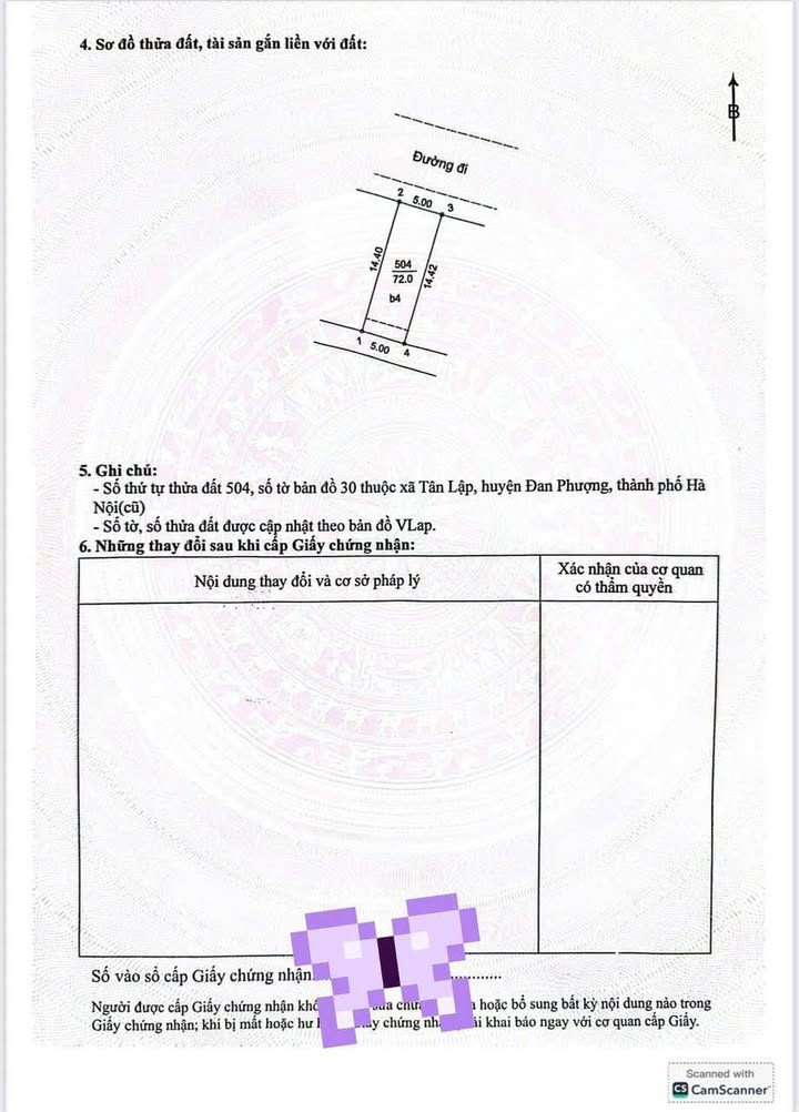 Đất nền Tân Lập, Hoài Đức 72m² giá chỉ 12 tỷ - Đầu tư sinh lời lý tưởng!