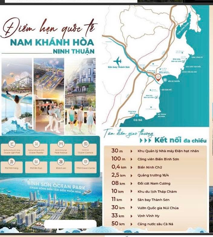 Dự án đất nền Bình Sơn Ocean Park 54ha tại Ninh Chữ - Cơ hội đầu tư vàng!