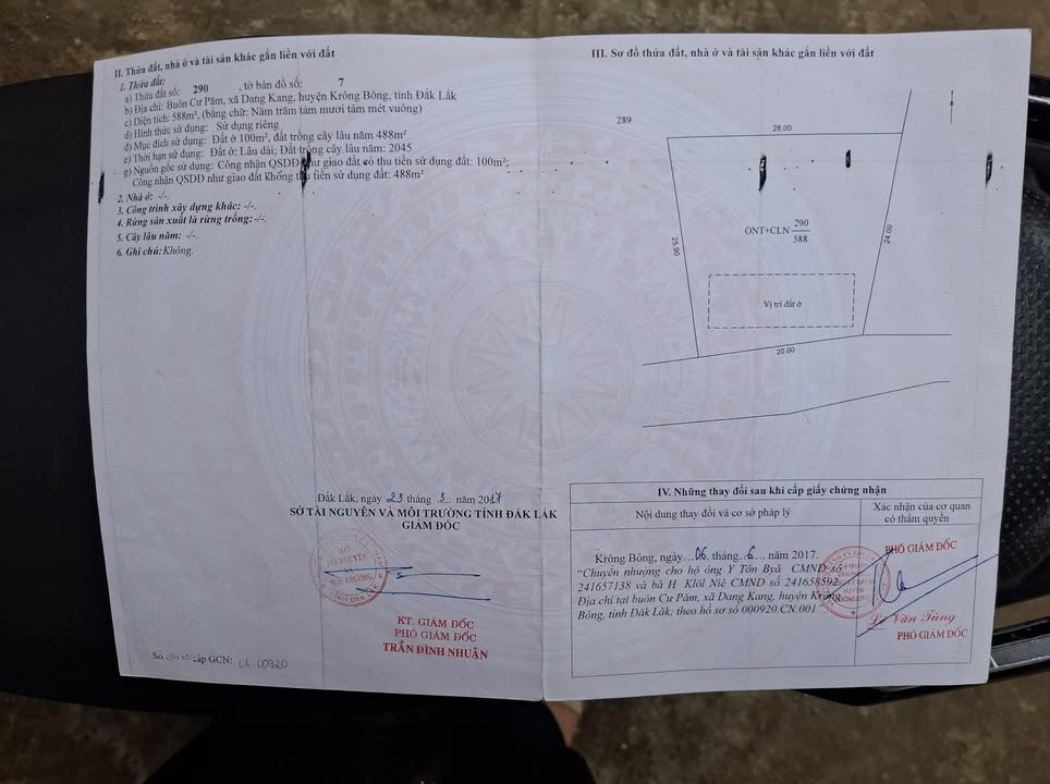 Đất nền xã Dang Kang 500m² giá chỉ 900 triệu - Cơ hội đầu tư hấp dẫn!