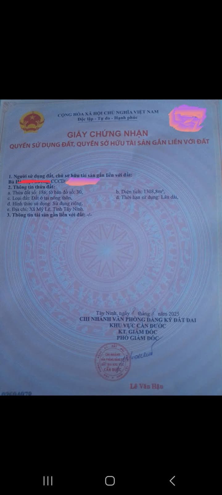 Nhà trọ 280m² tại xã Mỹ Lệ, Cần Đước - Đầu tư sinh lời chỉ 1.6 tỷ!