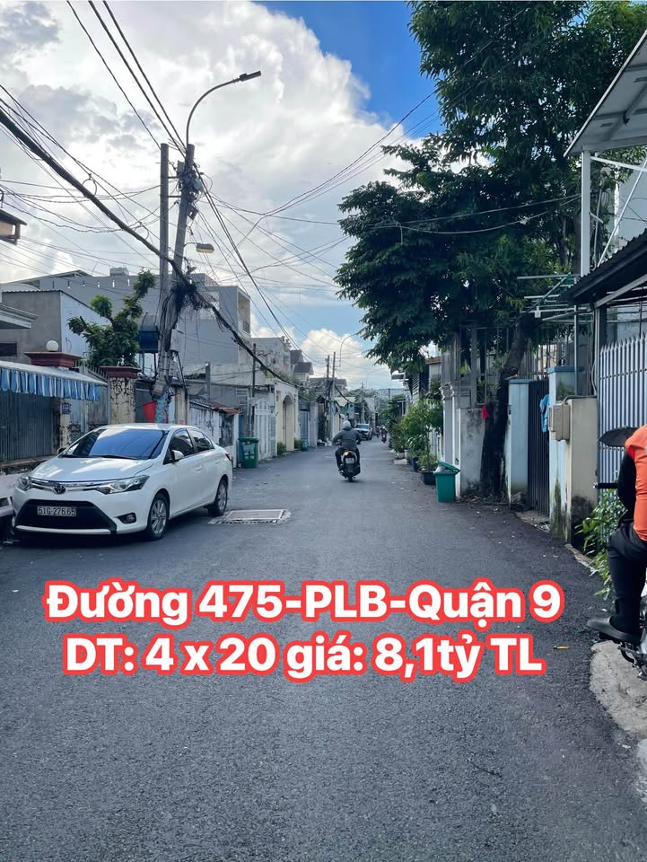 Đất mặt tiền đường 475 Phước Long B quận 9, 74m² - Giá tốt thương lượng!