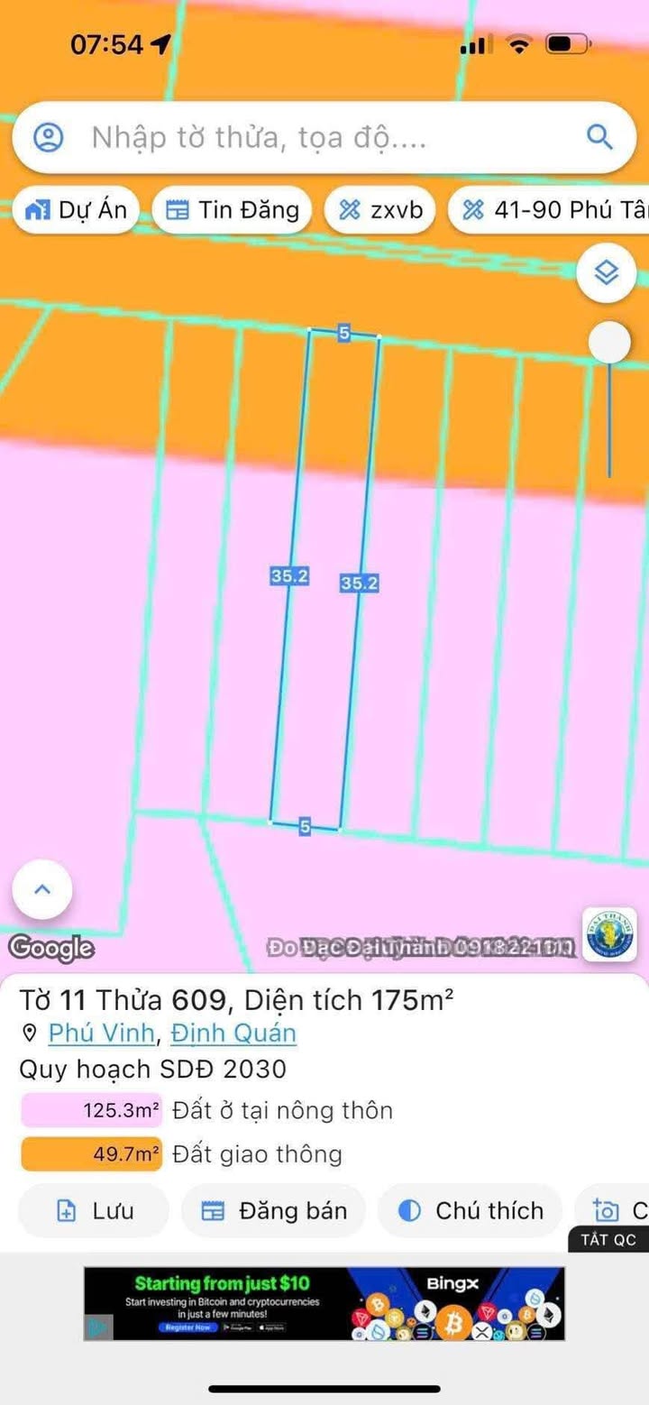 Đất nền đường HL118 Phú Vinh 175m² giá 710 triệu - Bớt lộc cho người mua!