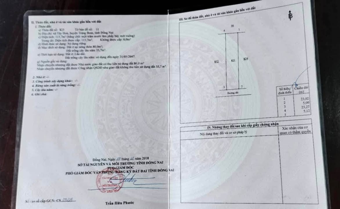 Đất nền Tây Hòa Phú Yên 115m² - Sổ đỏ chính chủ, giá tốt thỏa thuận!